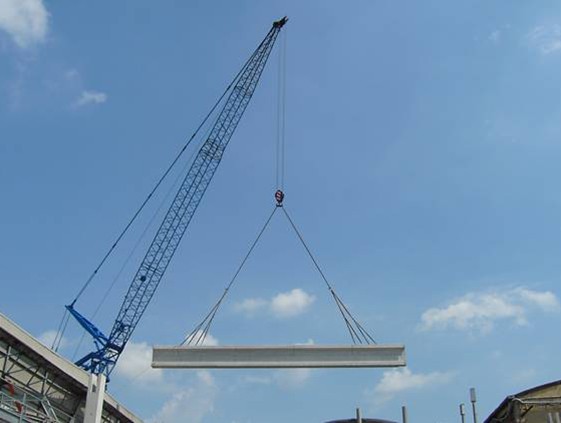 LIFTING PREFABRICATED STRUCTURES